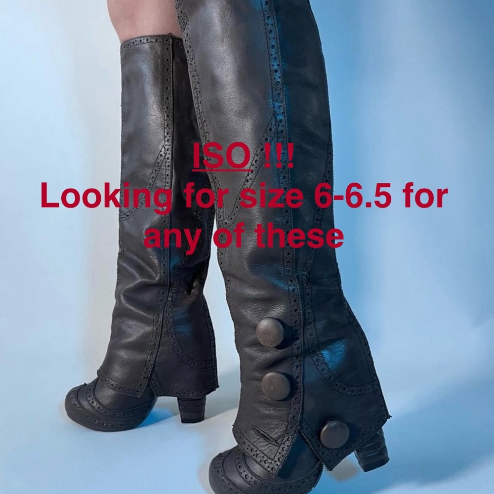 ISO Irregular Choice boots!